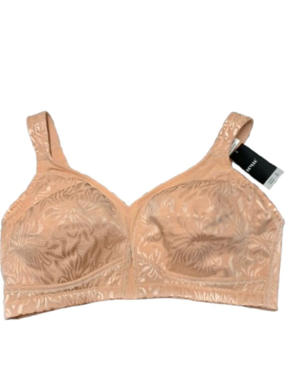 Deyllo Full Coverage Bra Wire-free Non-padded 38DDD / F EU 38 F Color Dark Nude